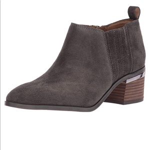 Franco Sarto Aberdale Suede Bootie in Peat